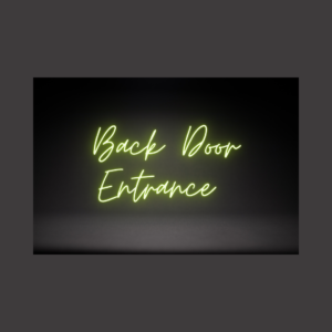 Back Door Entrance